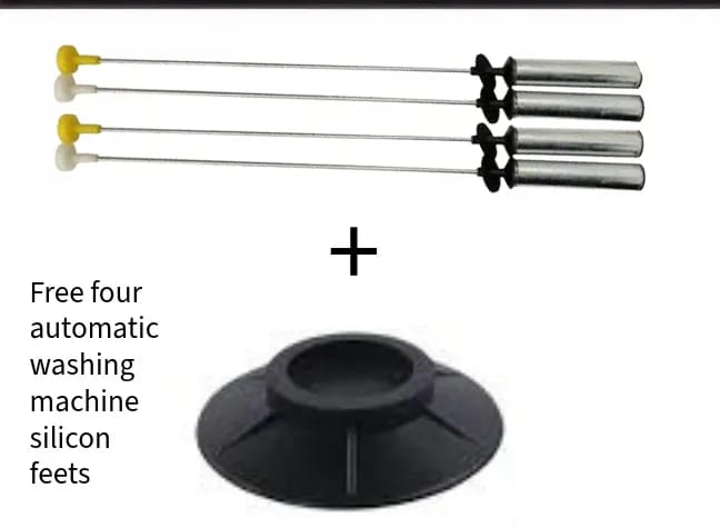 Haier automatic washing machine steel shocks made in German